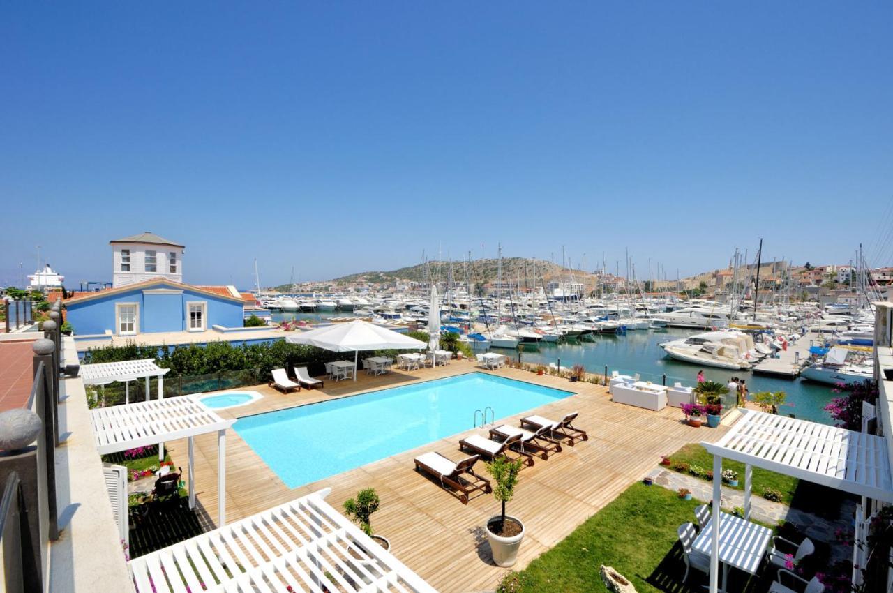 Cesme Marina Konukevi Buitenkant foto